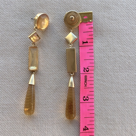 Tory Burch Embellished Linear Earring - Picture 5 of 8